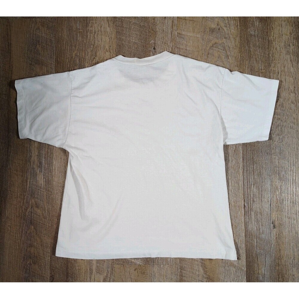Vintage Georgia Bulldogs Womens T Shirt Size M White Boxy Single Stitch College - Picture 3 of 7